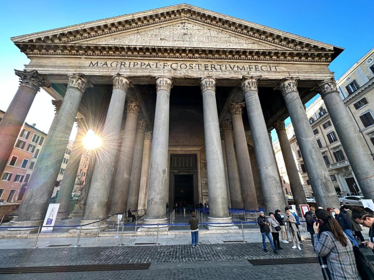 Ferienwohnung Pantheon Palazzo Nari Rom Exterior foto