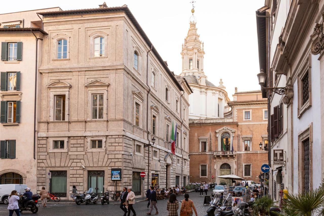 Ferienwohnung Pantheon Palazzo Nari Rom Exterior foto