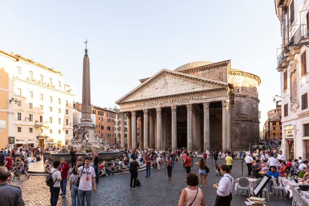 Ferienwohnung Pantheon Palazzo Nari Rom Exterior foto